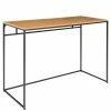 100x45 Cm Schreibtisch In Eiche Optik - Enzetra -Tulcea Shop 100x45 cm schreibtisch in eiche optik und schwarz enzetra f