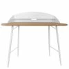 103x45 Schreibtisch Mit Aufsatz In Weiß - Asimin 2 103x45 Schreibtisch Mit Aufsatz In Weiß - Asimin -Tulcea Shop 103x45 schreibtisch mit aufsatz in weiss eiche furnier asimin f