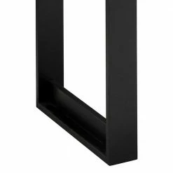 110x76x50 Design Schreibtisch In Eiche & Schwarz - Flossi -Tulcea Shop 110x76x50 design schreibtisch in eiche schwarz mit buegelgestell flossi 03