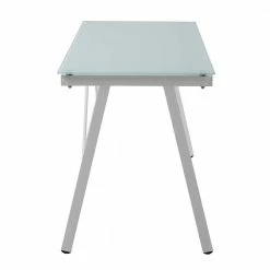 113x73x58 Glas Schreibtisch Mit Vierfußgestell - Isacco 12 113x73x58 Glas Schreibtisch Mit Vierfußgestell - Isacco -Tulcea Shop 113x73x58 glas schreibtisch mit vierfussgestell aus metall in weiss isacco 04