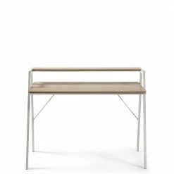 Alternative view of 115x91x60 Skandi Schreibtisch Mit Aufsatz - Shining