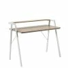 115x91x60 Skandi Schreibtisch Mit Aufsatz - Shining -Tulcea Shop 115x91x60 skandi schreibtisch mit aufsatz in weiss eiche grau shining f