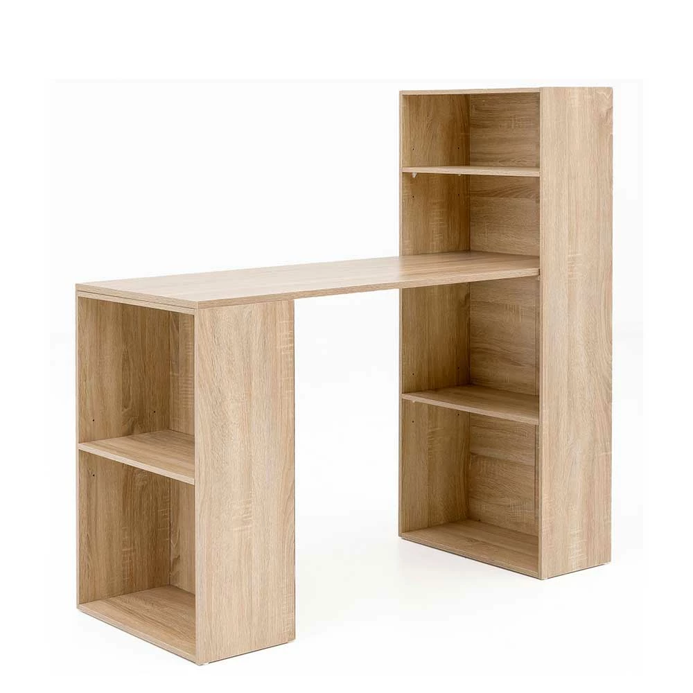 120x120x53 Schreibtisch Mit 2 Regalen - Sunset 4 120x120x53 Schreibtisch Mit 2 Regalen - Sunset – Bild 2