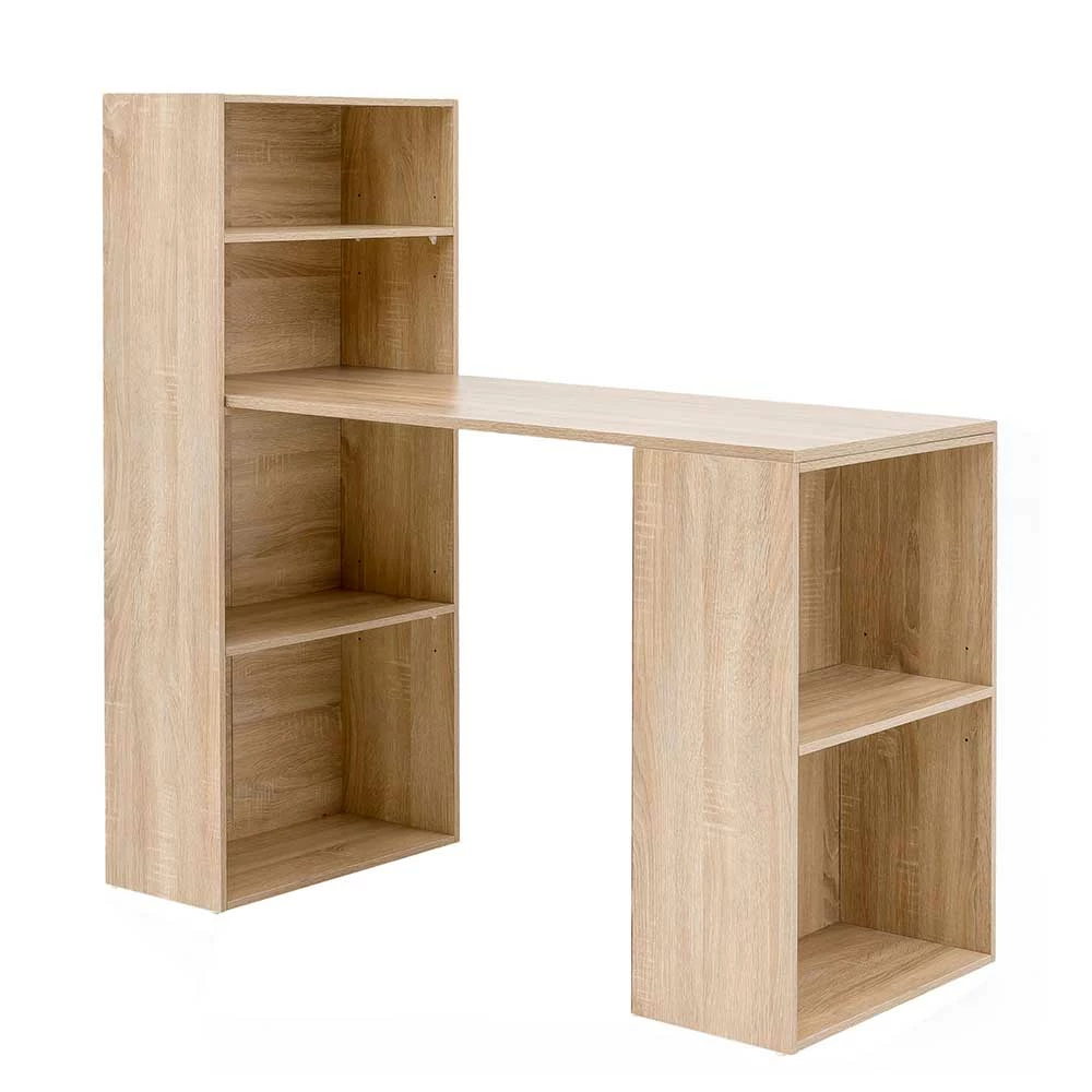 120x120x53 Schreibtisch Mit 2 Regalen - Sunset 3 120x120x53 Schreibtisch Mit 2 Regalen - Sunset