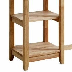 120x150x48 Schreibtisch Mit Hohem Seitenregal - Rios 7 120x150x48 Schreibtisch Mit Hohem Seitenregal - Rios -Tulcea Shop 120x150x48 schreibtisch mit hohem seitenregal aus gummibaum in natur rios 05