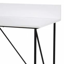 120x48 Schreibtisch In Weiß & Schwarz - Rumanz 13 120x48 Schreibtisch In Weiß & Schwarz - Rumanz -Tulcea Shop 120x48 schreibtisch in weiss schwarz mit buegelgestell rumanz 05