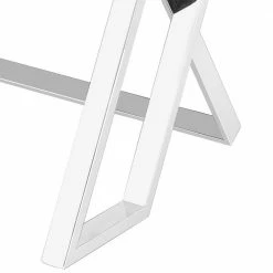 120x60 X-Design Glas Schreibtisch Mit Ablageboden - Jesafina -Tulcea Shop 120x60 x design glas schreibtisch mit ablageboden edelstahl gestell glaenzend jesafina 05