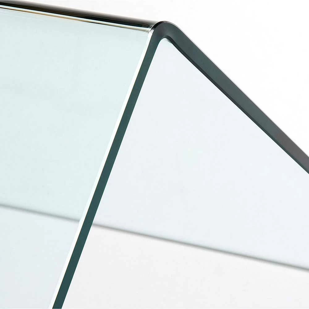 125x70 Cm Design Schreibtisch Aus Glas - Fire 6 125x70 Cm Design Schreibtisch Aus Glas - Fire – Bild 4