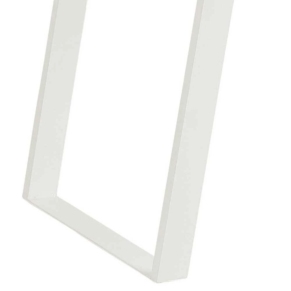 140x60 Design Schreibtisch Mit Weißglas Platte - Thiano 6 140x60 Design Schreibtisch Mit Weißglas Platte - Thiano – Bild 4