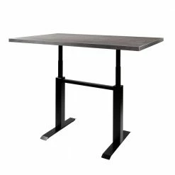 140x90 Moderner Tisch In Betonoptik & Schwarz - Rocca 5 140x90 Moderner Tisch In Betonoptik & Schwarz - Rocca -Tulcea Shop 140x90 moderner tisch in betonoptik schwarz durch koerperdruck verstellbar rocca 04