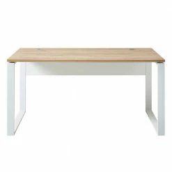 158x75x79 Büro Arbeitstisch Zweifarbig - Situatica 11 158x75x79 Büro Arbeitstisch Zweifarbig - Situatica -Tulcea Shop 158x75x79 buero arbeitstisch zweifarbig in weiss wildeiche dekor situatica 03