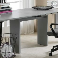 Ausziehbarer Tisch Greeka In Grau 11 Ausziehbarer Tisch Greeka In Grau -Tulcea Shop ausziehbarer tisch grau modern greeka 03