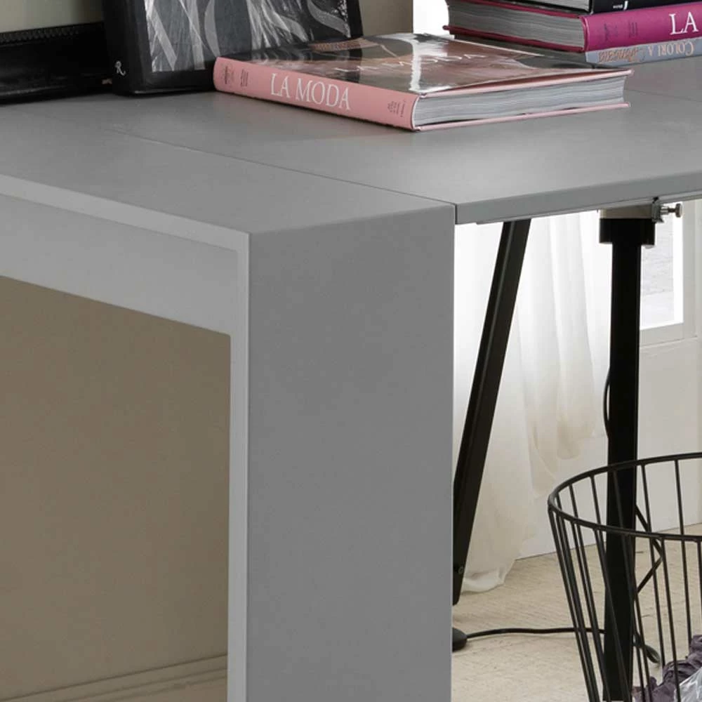 Ausziehbarer Tisch Greeka In Grau 8 Ausziehbarer Tisch Greeka In Grau – Bild 6