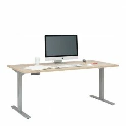 Büro Arbeitstisch In Sonoma-Eiche & Grau - Cisnus 10 Büro Arbeitstisch In Sonoma-Eiche & Grau - Cisnus -Tulcea Shop buero arbeitstisch in sonoma eiche grau elektrisch in der hoehe verstellbar cisnus 02