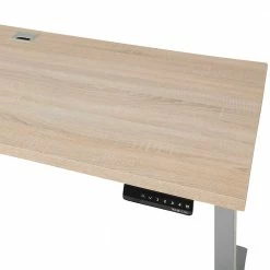 Büro Arbeitstisch In Sonoma-Eiche & Grau - Cisnus 13 Büro Arbeitstisch In Sonoma-Eiche & Grau - Cisnus -Tulcea Shop buero arbeitstisch in sonoma eiche grau elektrisch in der hoehe verstellbar cisnus 05