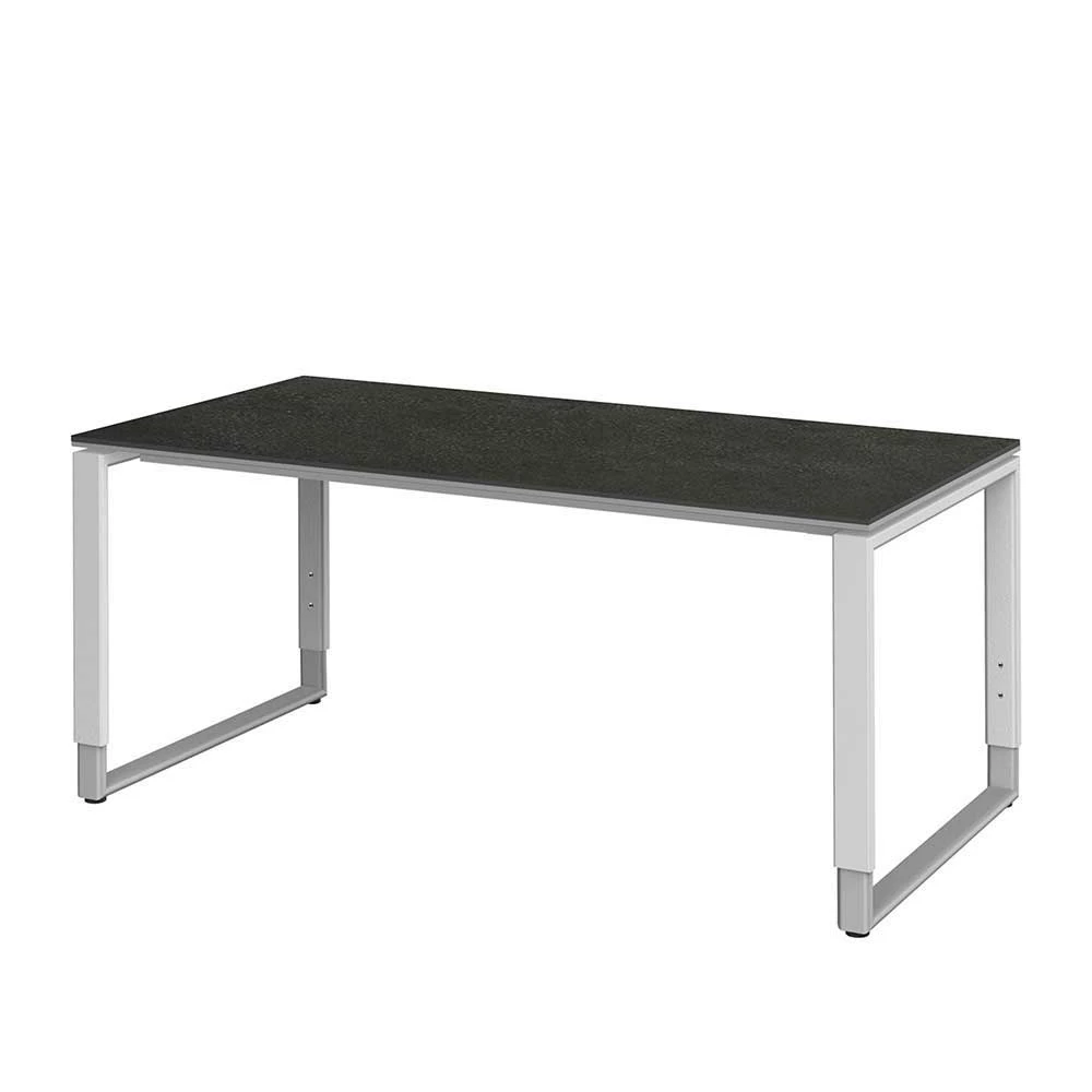 Bürotisch Gropada In Grau Weiß 4 Bürotisch Gropada In Grau Weiß – Bild 2