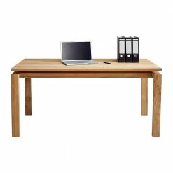 Bürotisch Owiconta Aus Kernbuche Massivholz -Tulcea Shop buerotisch kernbuche massivholz 160 cm breit owiconta 02