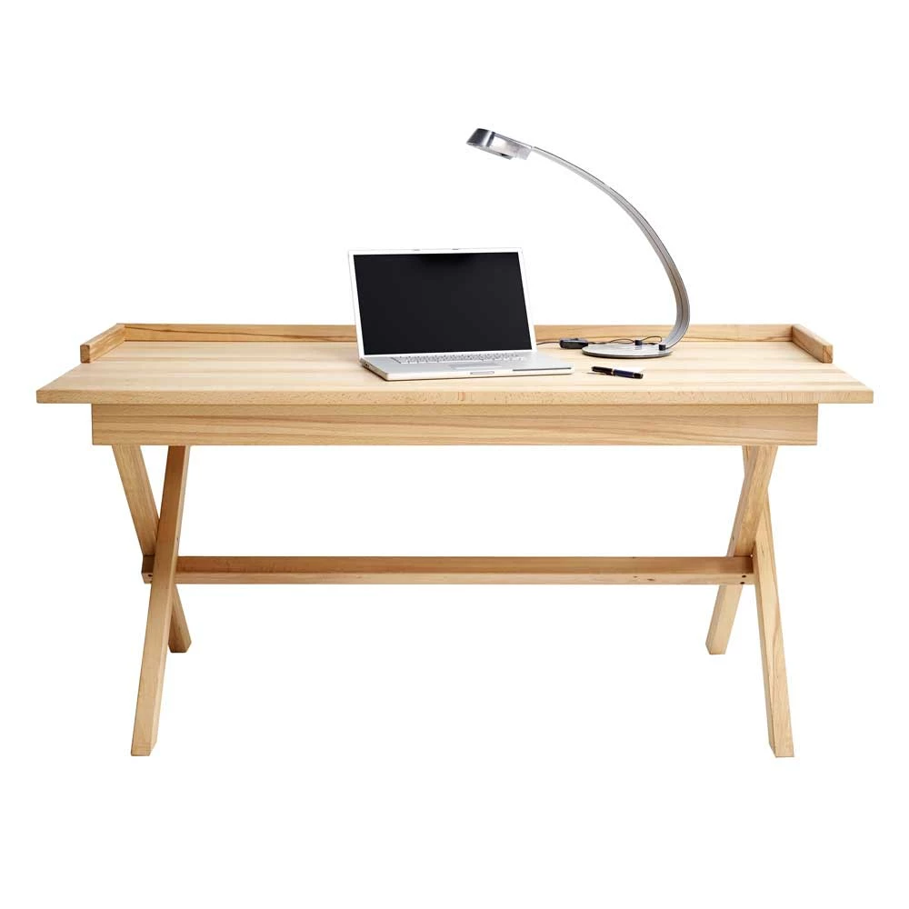 Bürotisch Merkur Aus Kernbuche Massivholz 4 Bürotisch Merkur Aus Kernbuche Massivholz – Bild 3