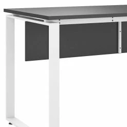 Bürotisch Schreibtisch In Drei Größen - Nisrean -Tulcea Shop buerotisch schreibtisch in drei groessen grau weiss nisrean 05