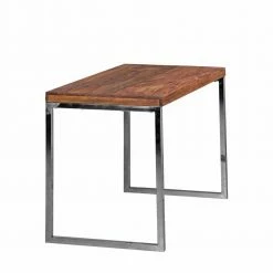 Computer-Schreibtisch Jimena Im Loft Style 5 Computer-Schreibtisch Jimena Im Loft Style -Tulcea Shop computer schreibtisch loft style sheesham holz metall verchromt jimena 03