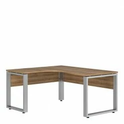 Eckschreibtisch In Eiche Holzoptik - Hatlantico