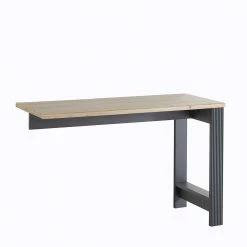 Eckschreibtisch & Rollcontainer - Joe (dreiteilig) 12 Eckschreibtisch & Rollcontainer - Joe (dreiteilig) -Tulcea Shop eckschreibtisch rollcontainer in grau eiche landhaus joe 05