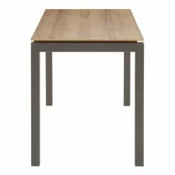 Eleganter Schreibtisch In Eichefarben - Dembley 10 Eleganter Schreibtisch In Eichefarben - Dembley -Tulcea Shop eleganter schreibtisch in eichefarben mit stahl anthrazit dembley 02