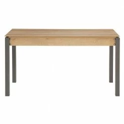 Eleganter Schreibtisch In Eichefarben - Dembley 11 Eleganter Schreibtisch In Eichefarben - Dembley -Tulcea Shop eleganter schreibtisch in eichefarben mit stahl anthrazit dembley 03