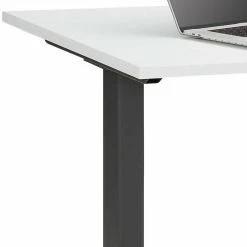 Elektrisch Höhenverstellbarer Schreibtisch In Weiß - Tujago 11 Elektrisch Höhenverstellbarer Schreibtisch In Weiß - Tujago -Tulcea Shop elektrisch hoehenverstellbarer schreibtisch in weiss und anthrazit t gestell tujago 03
