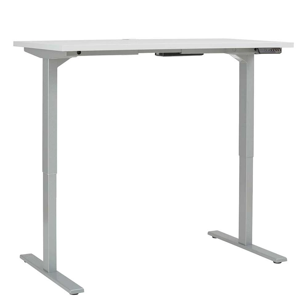 Elektrisch Verstellbarer Bürotisch In Hellgrau - Madalas 6 Elektrisch Verstellbarer Bürotisch In Hellgrau - Madalas – Bild 4
