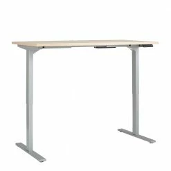 Alternative view of Ergonomischer Schreibtisch Mit Kabeldurchlass - Cisnus