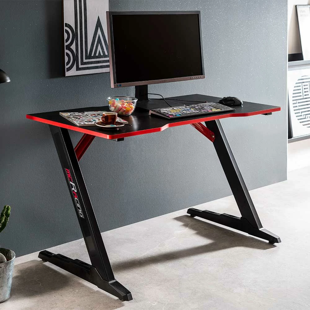 Gaming Computertisch Auf Kufen - Plazura 4 Gaming Computertisch Auf Kufen - Plazura – Bild 2