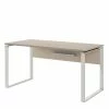 Großer Schreibtisch Mit Bügelgestell - Vidrina 1 Großer Schreibtisch Mit Bügelgestell - Vidrina -Tulcea Shop grosser schreibtisch mit buegelgestell aus stahl in chrom platte in beige vidrina f