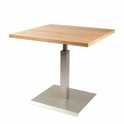 Höhenverstellbarer Küchentisch Auf Säulengestell - Stacie