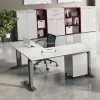 Höhenverstellbarer Schreibtisch Mit Anbauplatte - Ofledio 1 Höhenverstellbarer Schreibtisch Mit Anbauplatte - Ofledio -Tulcea Shop hoehenverstellbarer schreibtisch mit anbauplatte winkelform ofledio 01