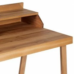 Kernbuche Schreibtisch Geschliffen & Geölt - Metrian -Tulcea Shop kernbuche schreibtisch geschliffen geoelt mit aufsatz mit 2 faechern metrian 04