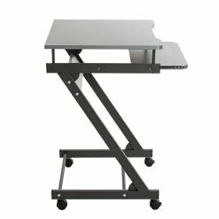 Kleiner PC Tisch Auf Rollen - Maroko -Tulcea Shop kleiner pc tisch auf rollen mit tastaturauszug in anthrazit maroko 04