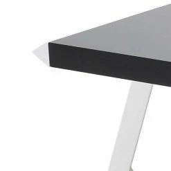Kompakter Schreibtisch In Schwarz Und Weiß - Tulcea 10 Kompakter Schreibtisch In Schwarz Und Weiß - Tulcea -Tulcea Shop kompakter schreibtisch in schwarz und weiss mit kabeldurchlass tulcea 06