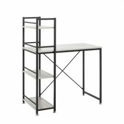 Loft Schreibtisch Mit Regal Gesehia In Beton Dekor