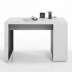 Moderner Schreibtisch Mit Regal - Compadro 12 Moderner Schreibtisch Mit Regal - Compadro -Tulcea Shop moderner schreibtisch mit regal in weiss anthrazit 119x59 compadro 04