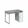 PC Bürotisch Ednurio In Grau Weiß 2 PC Bürotisch Ednurio In Grau Weiß -Tulcea Shop pc buerotisch grau weiss 120 cm ednurio f