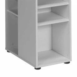 PC Bürotisch Panareaz In Grau Weiß 11 PC Bürotisch Panareaz In Grau Weiß -Tulcea Shop pc buerotisch grau weiss 150 cm panareaz 03
