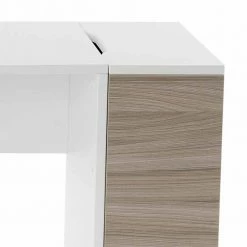 Schreibtisch Arbeitsplatz Ragimar In Weiß Holzdekor Anthrazit -Tulcea Shop schreibtisch arbeitsplatz weiss holzdekor anthrazit seiten regal mit klappe ragimar 05