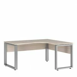 Schreibtisch Ecklösung In Holz White Wash - Sojette