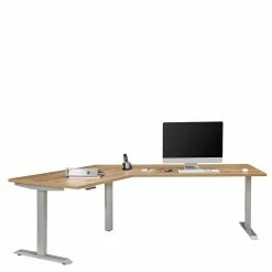 Alternative view of Schreibtisch Elektrisch In Der Höhe Verstellbar - Dievus
