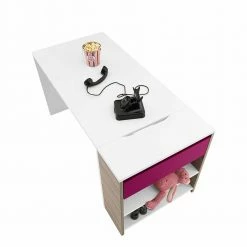 Schreibtisch Oedo Für Kinder- Und Jugendzimmer 12 Schreibtisch Oedo Für Kinder- Und Jugendzimmer -Tulcea Shop schreibtisch kinder und jugendzimmer weiss holzdekor pink oedo 04