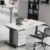 Schreibtisch Mit Höhenverstellung Set - Ofledio (zweiteilig) 2 Schreibtisch Mit Höhenverstellung Set - Ofledio (zweiteilig) -Tulcea Shop schreibtisch mit hoehenverstellung set mit rollcontainer ofledio 01