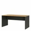 Schreibtisch Mit Wangengestell 158x79 Cm - Contrage 1 Schreibtisch Mit Wangengestell 158x79 Cm - Contrage -Tulcea Shop schreibtisch mit wangengestell 158x79 cm in wildeiche optik anthrazit contrage f