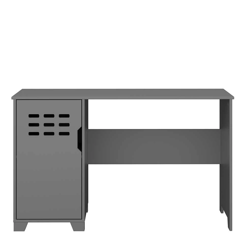 Skandi Schreibtisch In Grau 123x40 Cm - Niento 5 Skandi Schreibtisch In Grau 123x40 Cm - Niento – Bild 3