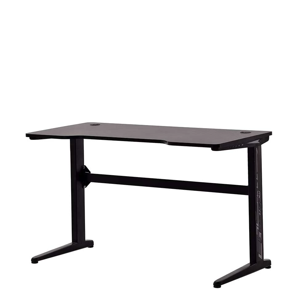 Stylischer Tisch Für Gaming PC In Schwarz - Abla 3 Stylischer Tisch Für Gaming PC In Schwarz - Abla